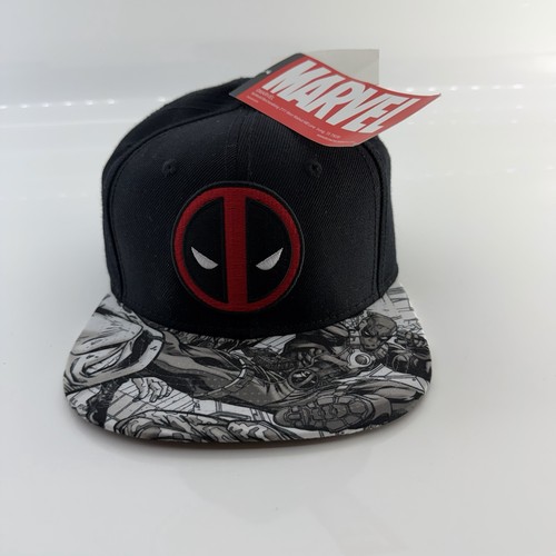 Marvel deadpool hat cap snap - marvel,
