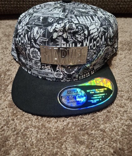 Marvel comic print snapback - comic,